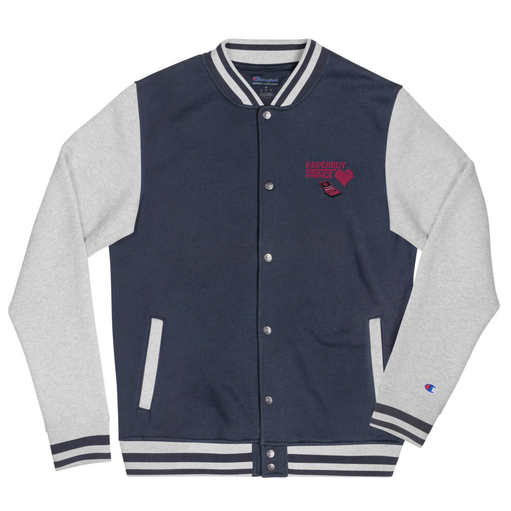 Paperboy Gameboy Embroidered Champion Bomber Jacket