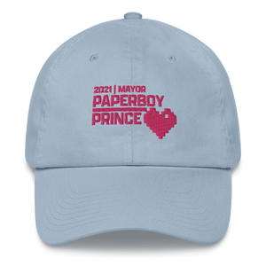 Paperboy Prince for Mayor Dad Hat