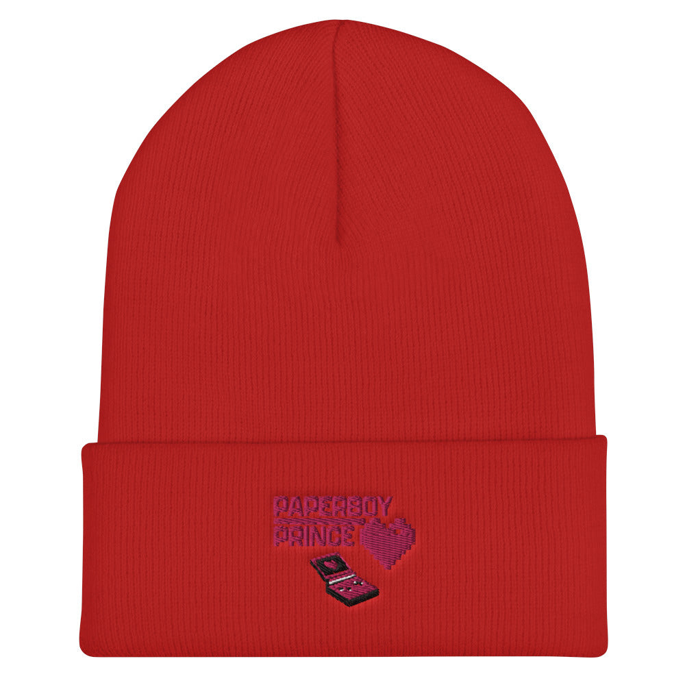 Paperboy Gameboy Cuffed Beanie