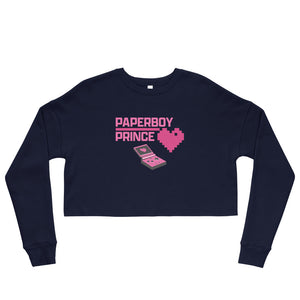 Papergirl gameboy Crop Sweatshirt